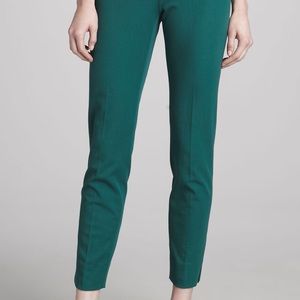 THEORY Emerald Green Pants